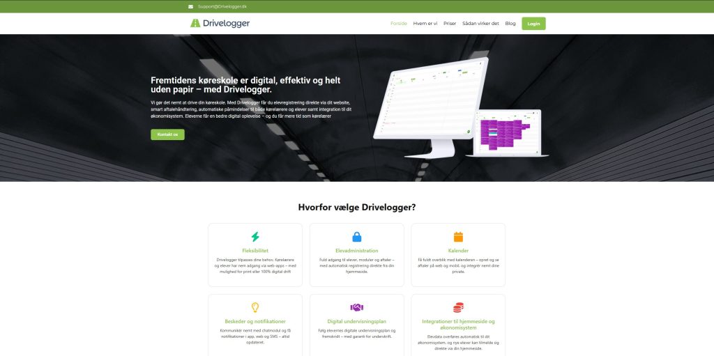Drivelogger nu med ny hjemmeside