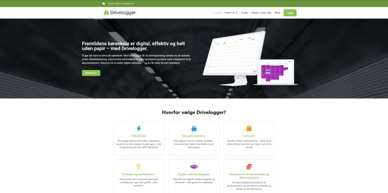 Drivelogger nu med ny hjemmeside